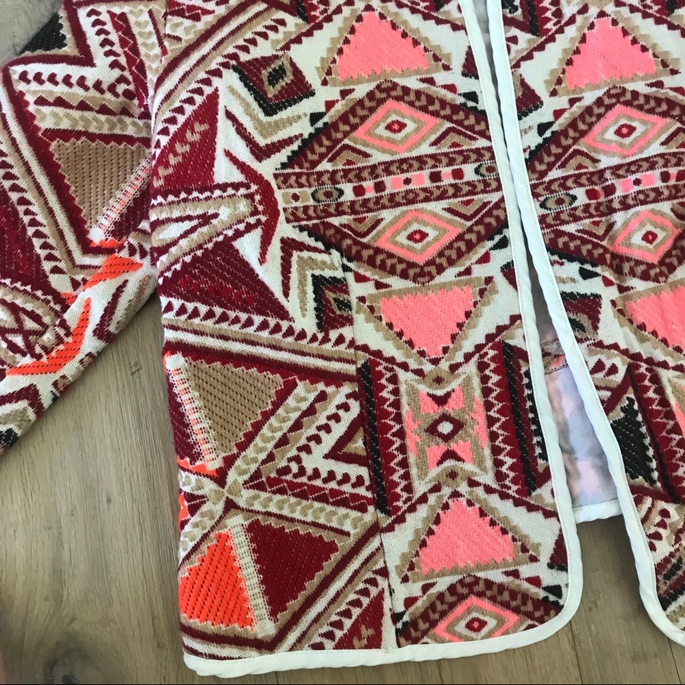 Aztec Pattern Blazer - image 6